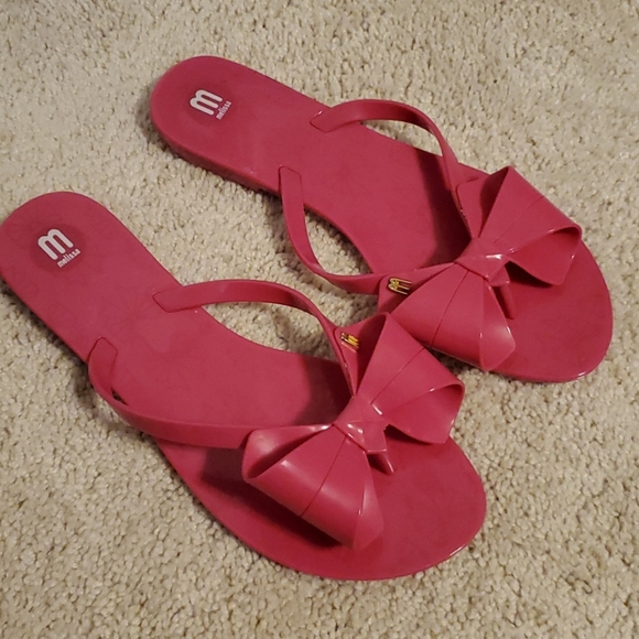 Melissa Shoes - Melissa pink Bow Sandals